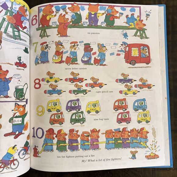 Richard Scarry's Best First Book Ever by Richard Scarry - Used Kids Book - Picture 4 of 7